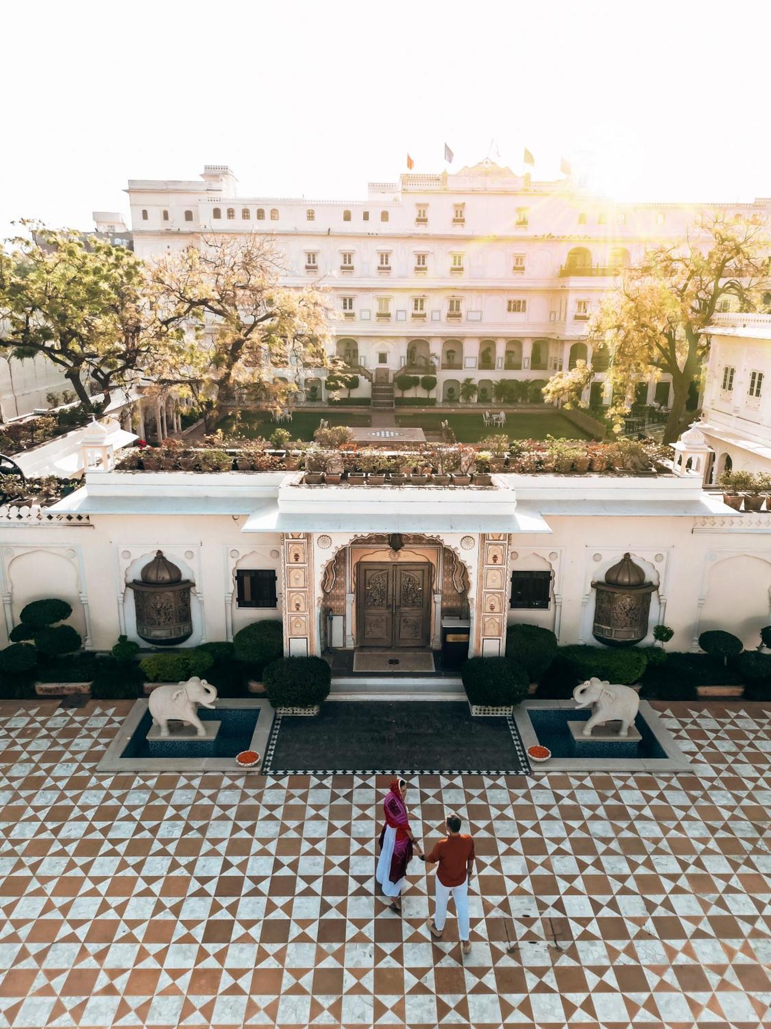 The Raj Palace Jaipur Eksteriør billede